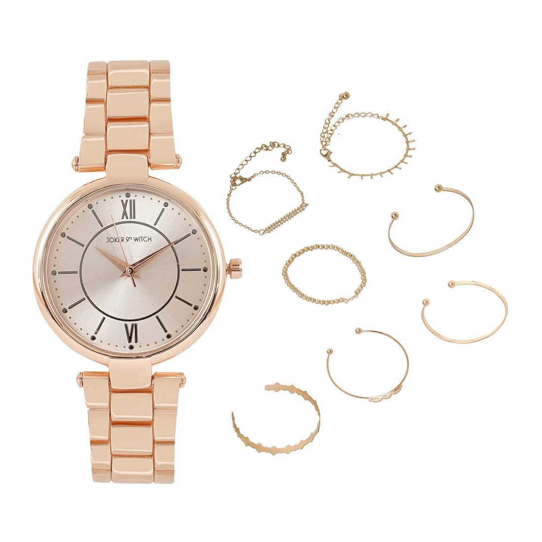 Lizzie Watch Bracelet Stack