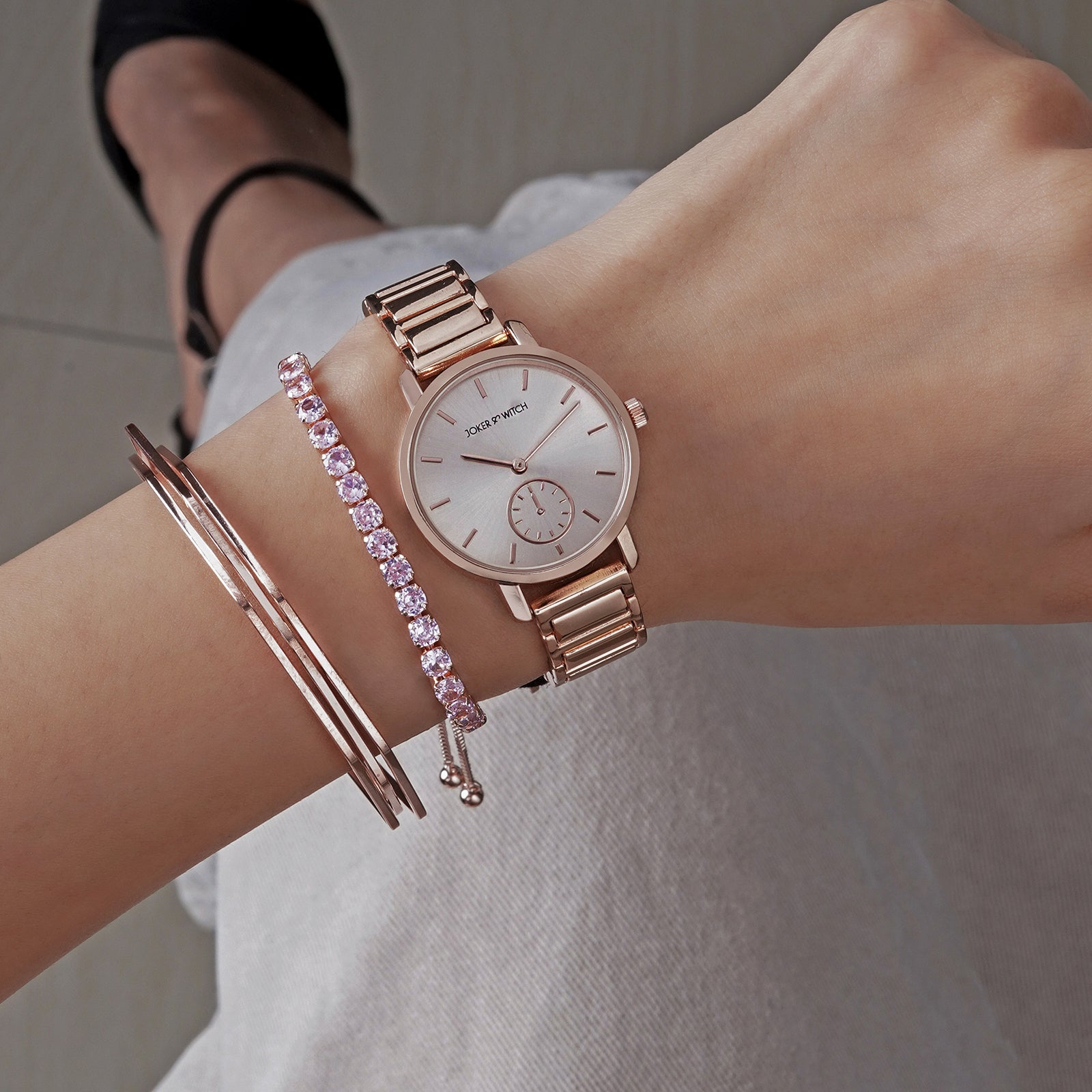Catalina Watch Bracelet Stack